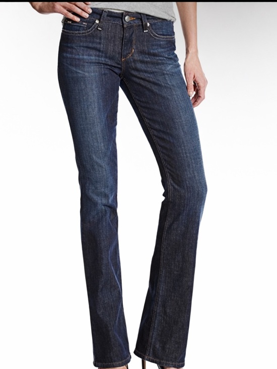 Joes Honey Fit Boot Cut Dark Wash Straight Leg Jeans - Classic Indigo - Picture 6 of 8